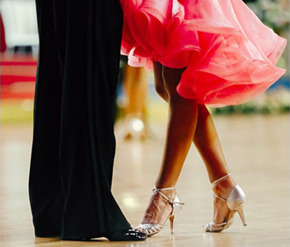 Chaussures danse latine cuir noir et argent Chaussures danse  personnalisables